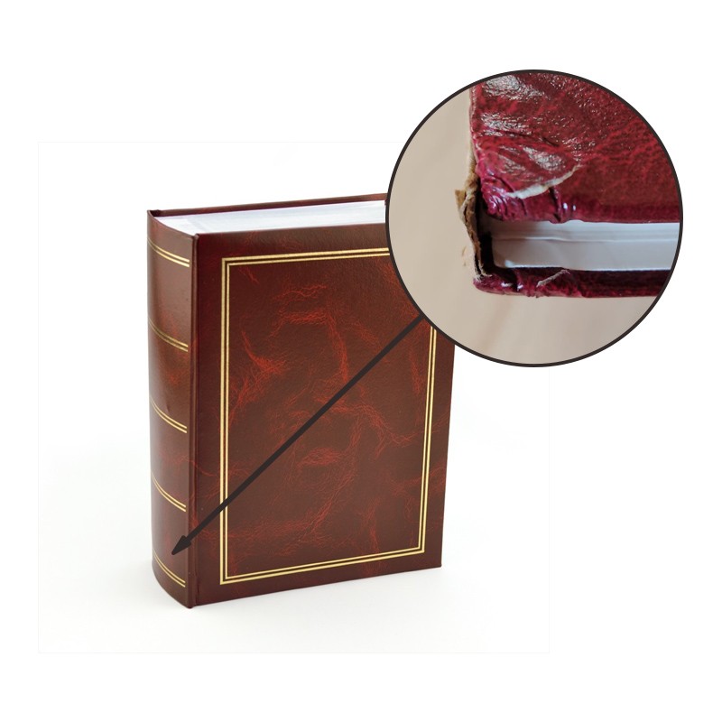 Album foto Classic 10x15, 300 poze, tip carte, spatiu notite, visiniu, RESIGILAT - imagine 5